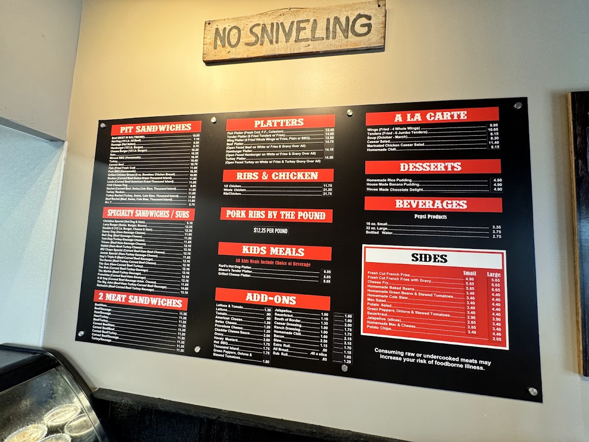 Chaps Pit Beef Baltimore Menu - Image 6